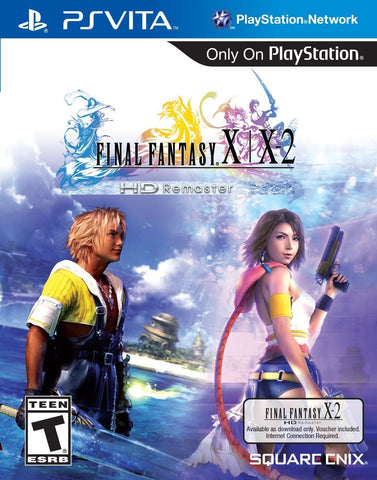 Final Fantasy X-X2 HD Remaster (X on Cart X2 DLC Only) Vita New