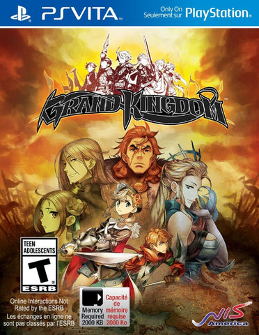 Grand Kingdom PS Vita Used Cartridge Only