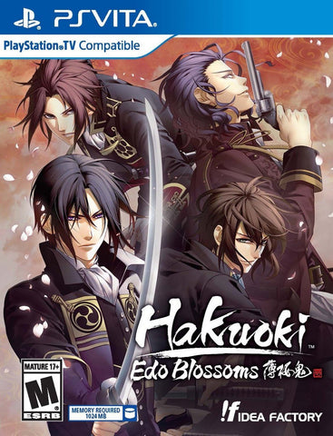 Hakuoki Edo Blossom PS Vita New