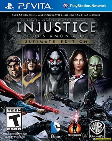 Injustice Gods Among Us Ultimate Edition PS Vita Used