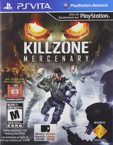 Killzone Mercenary PS Vita Used