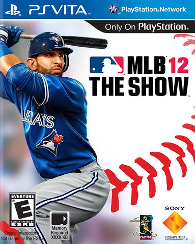 MLB 12 The Show Jose Bautista Cover PS Vita Used