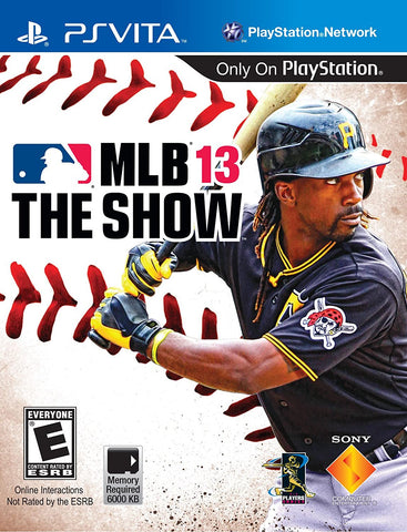 MLB 13 The Show Andrew McCutchen Cover PS Vita Used