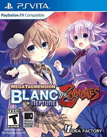 Megatagmension Blanc And Neptune VS Zombies PS Vita Used