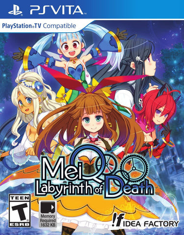 MeiQ Labyrinth Of Death PS Vita Used