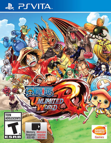 One Piece Unlimited World Red PS Vita New