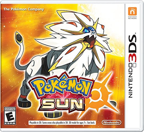 Pokemon Sun North American Edition 3DS New