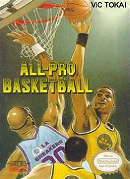 All Pro Basketball NES Used Cartridge Only
