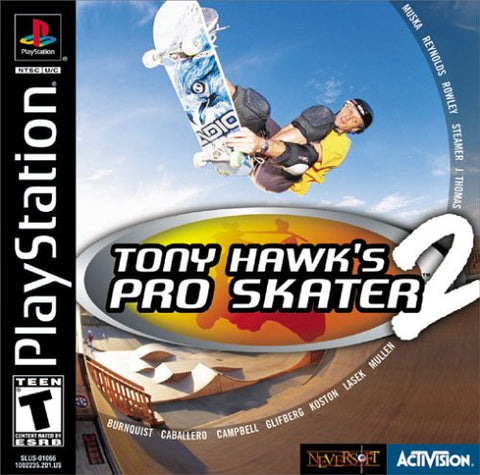 Tony Hawk Pro Skater 2 PS1 Used