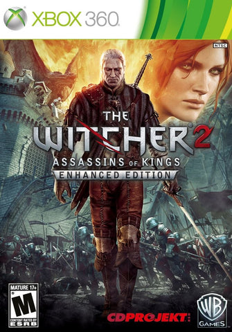 Witcher 2 Assassins Of Kings Enhanced Edition With Soundtrack Map And Slip Cover 360 Used