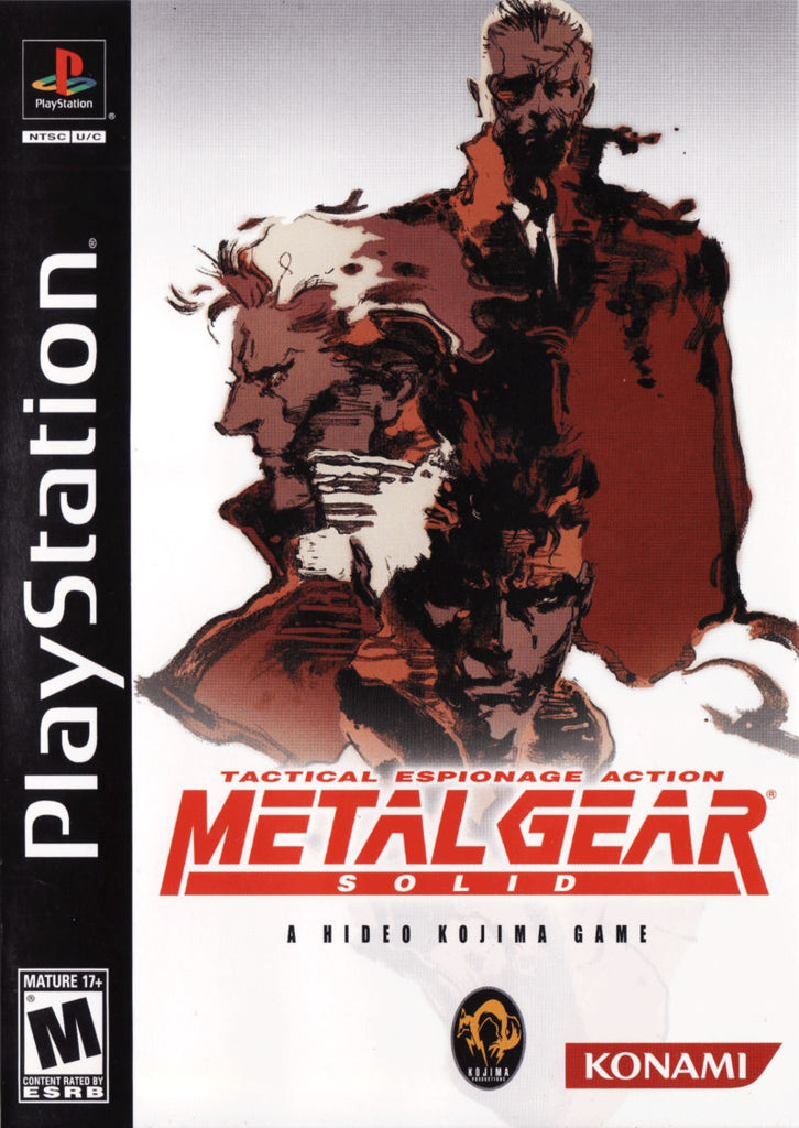 metal gear solid pc iso Metal Gear Solid PS2 Case From Collection PS1 Used – Iceman Video Games