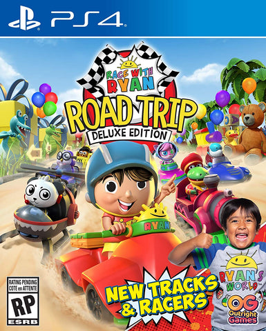 Race With Ryan Road Trip Deluxe Edition PS4 Used