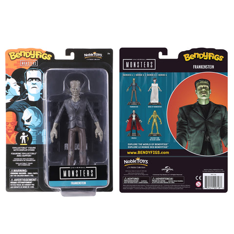 Universal Monsters Frankenstein Bendyfig Noble Toys Figure New