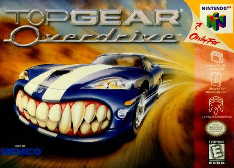 Top Gear Overdrive N64 Used Cartridge Only