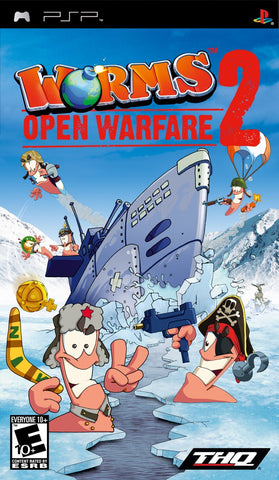 Worms 2 Open Warfare PSP Disc Only Used