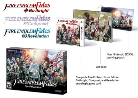 Fire Emblem Fates Special Editon 3DS Used