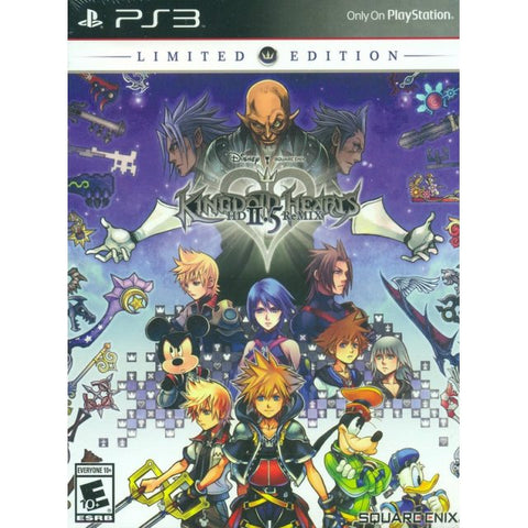 Kingdom Hearts Hd 2.5 Remix Limited Edition PS3 New