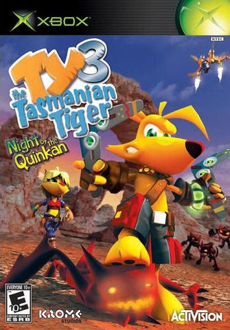 Ty The Tasmanian Tiger 3 Night Of The Quinkan Xbox Used