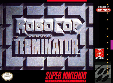 RoboCop versus Terminator SNES Used Cartridge Only