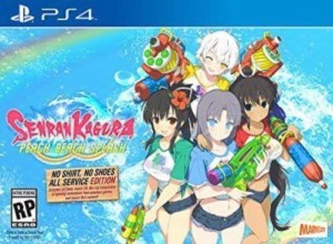 Senran Kagura Peach Beach Splash Limited Edition PS4 Used