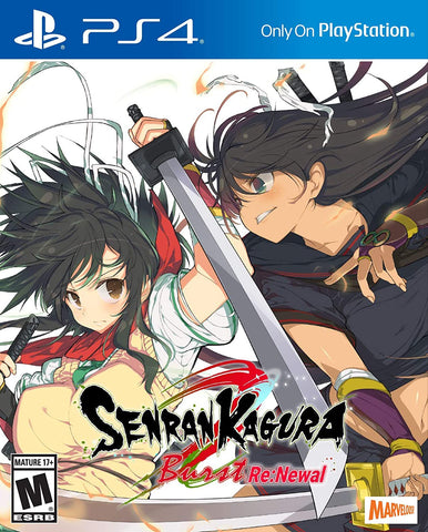 Senran Kagura Burst Renewal Tailor Made Edition PS4 New