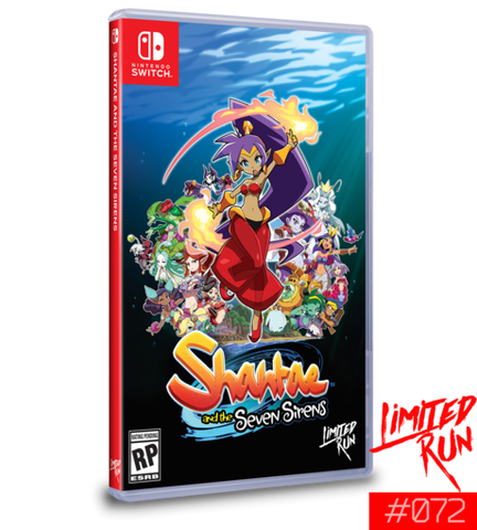Shantae and the Seven Sirens LRG Switch New