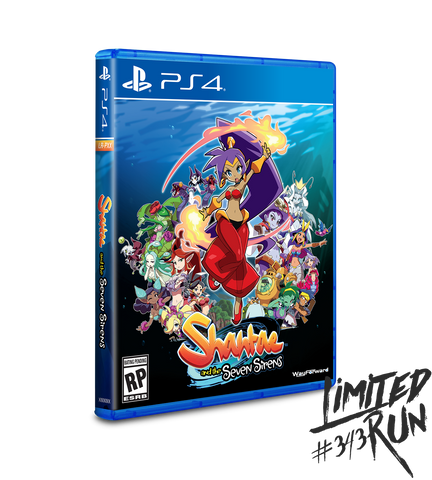 Shantae And The Seven Sirens LRG PS4 New