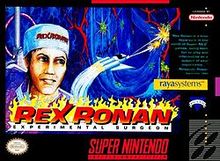 Rex Ronan Experimental Surgeon SNES Used Cartridge Only