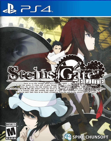 Steins Gate Elite PS4 New