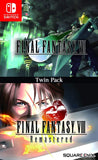 Final Fantasy VII & VIII Remastered Twin Pack Import Switch Used