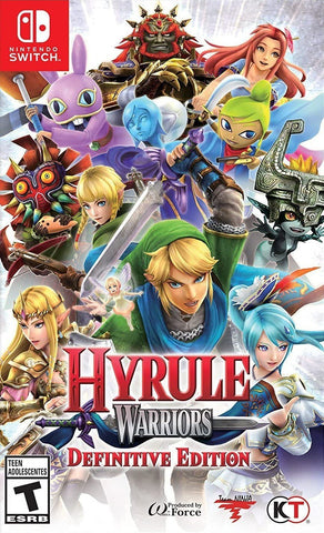 Hyrule Warriors Definitive Edition Switch Used