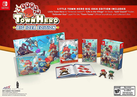 Little Town Hero Big Idea Edition Switch New
