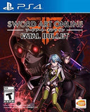Sword Art Online Fatal Bullet PS4 New