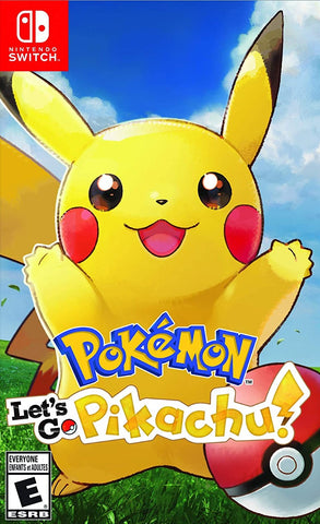 Pokemon Lets Go Pikachu Switch Used
