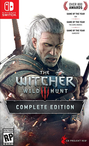 Witcher 3 Wild Hunt Complete Edition Switch New