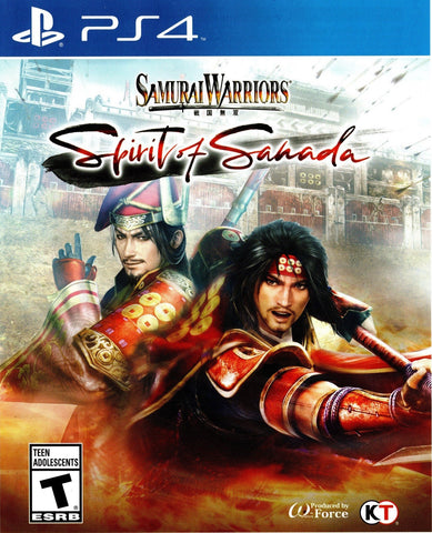 Samurai Warriors Spirit Of Sanada PS4 New