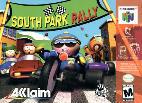 South Park Rally N64 Used Cartridge Only