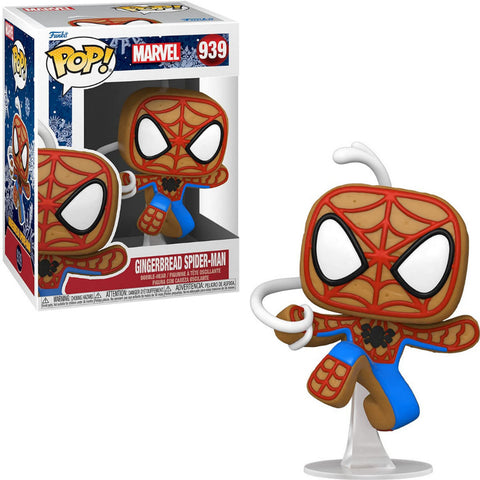 Funko Pop Marvel Holiday Gingerbread Spider-Man New