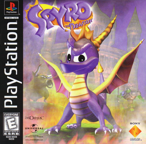 Spyro the Dragon PS1 Used