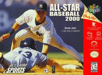 All Star Baseball 2000 N64 Used Cartridge Only