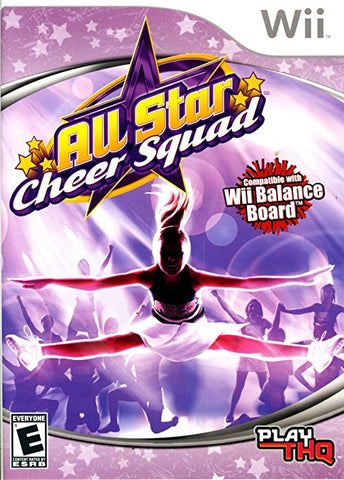 All Star Cheer Squad Wii Used