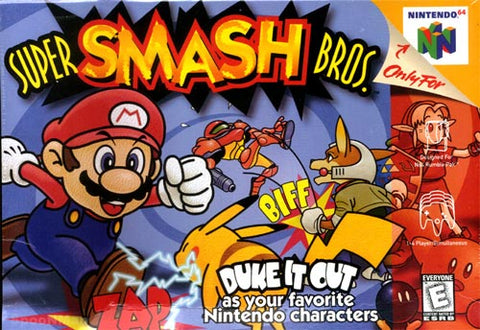 Super Smash Bros N64 Used Cartridge Only
