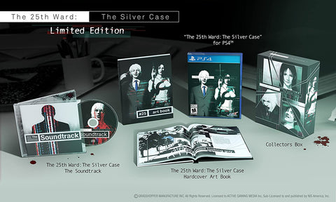 The 25Th Ward The Silver Case Limited Edition PS4 New