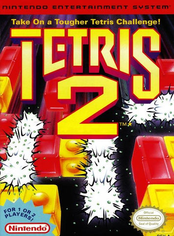 Tetris 2 NES Used Cartridge Only