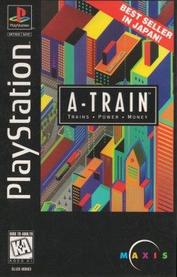 A Train Long Box PS1 Used