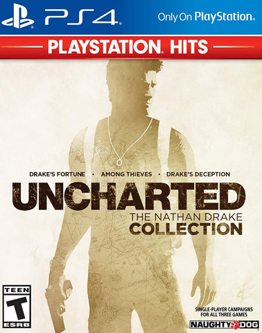 Uncharted Nathan Drake Collection Playstation Hits PS4 Used