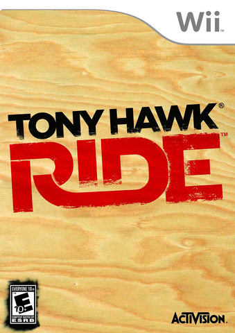 Tony Hawk Ride Game Only Skateboard Required Wii Used