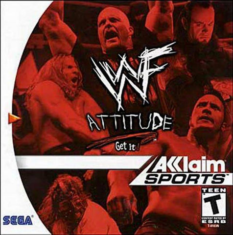 WWF Attitude Dreamcast Used