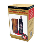 Groove Washer Handcrafted Walnut Vinyl Record Care System New