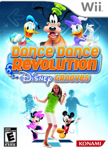 Dance Dance Revolution Disney Grooves Game Only Wii Used